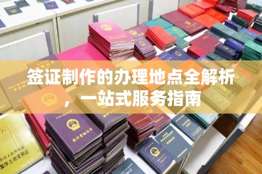 汤旺河签证制作的办理地点全解析，一站式服务指南